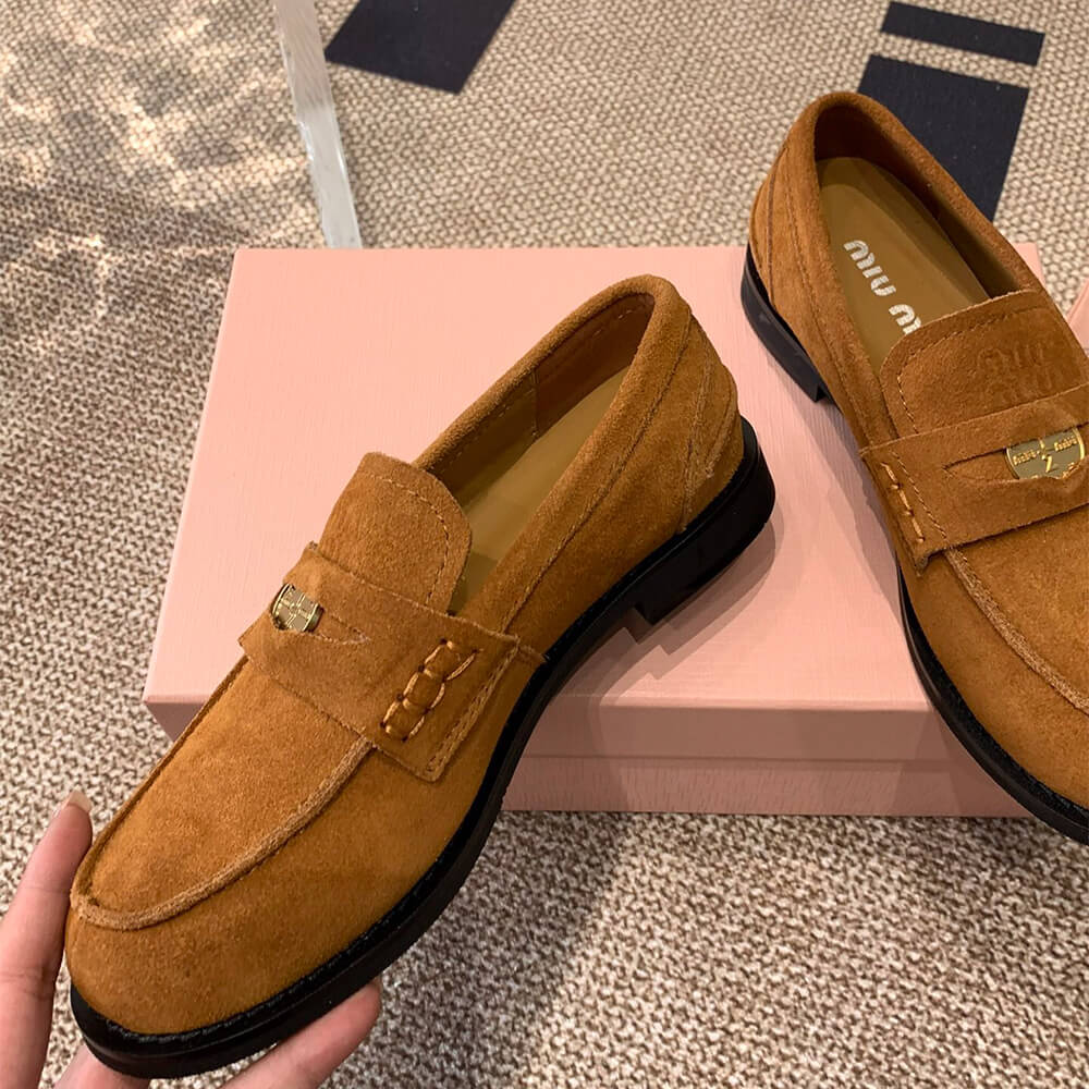 M1um1u WOMEN LOAFER