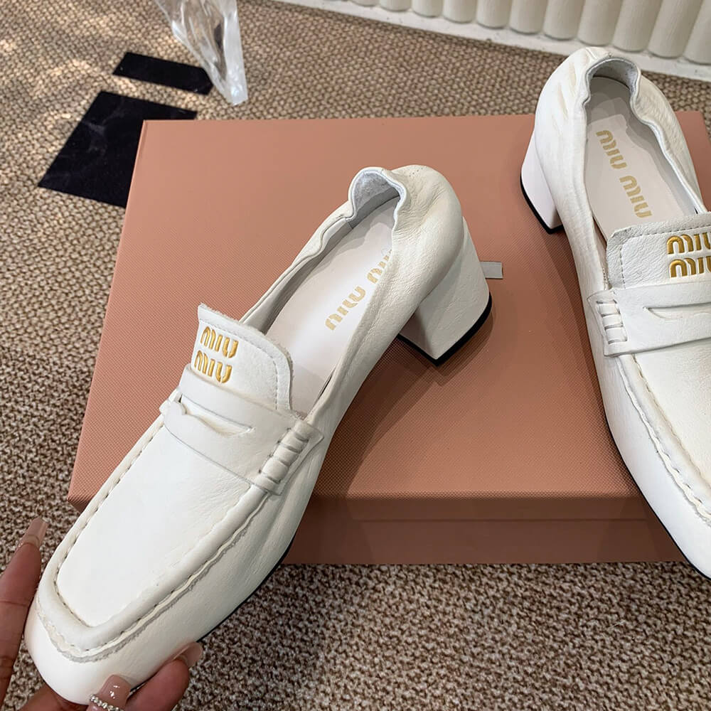 M1um1u WOMEN LOAFER