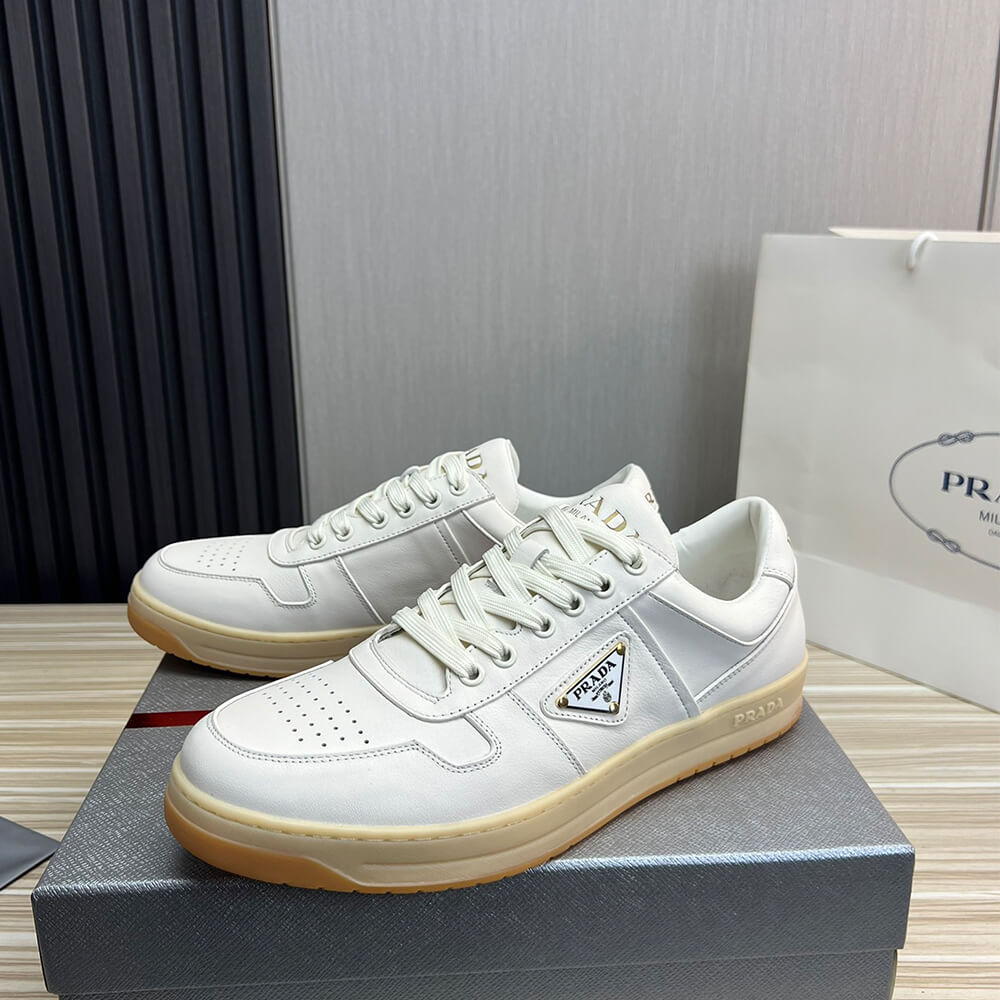 Pra*a Downtown nappa leather sneakers