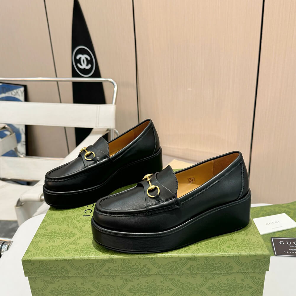 Gvc*1 Women’s Horsebit wedge loafer