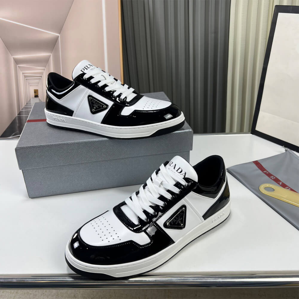 Pra*a Downtown nappa leather sneakers
