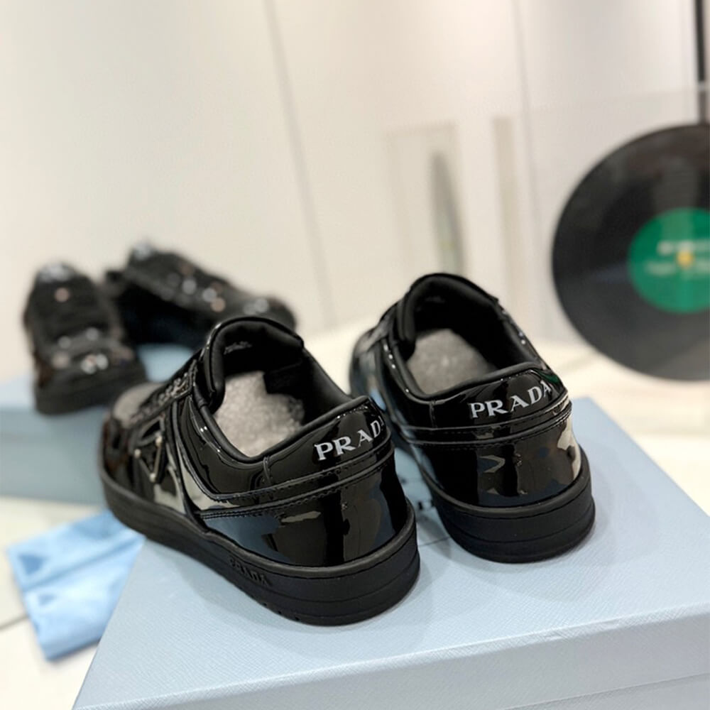 Pra*a Downtown nappa leather sneakers