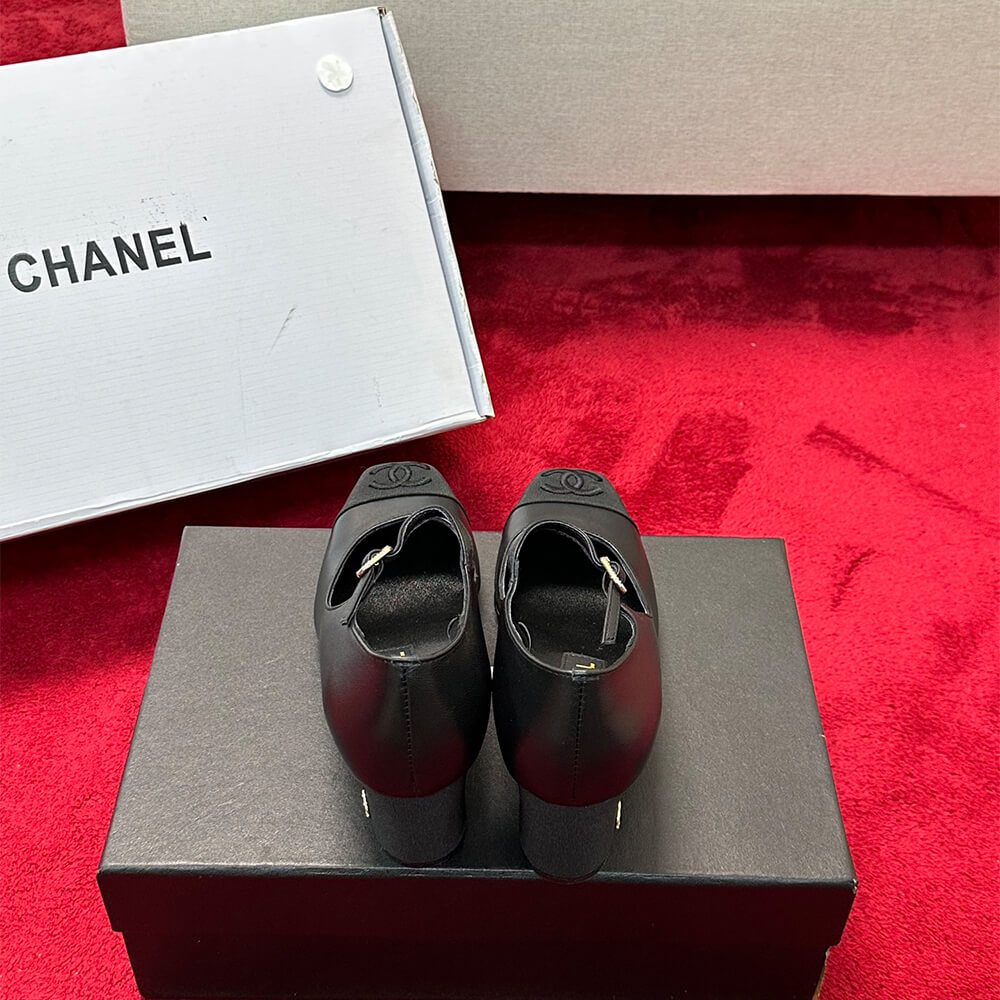 Ch**el Mary Janes Heel