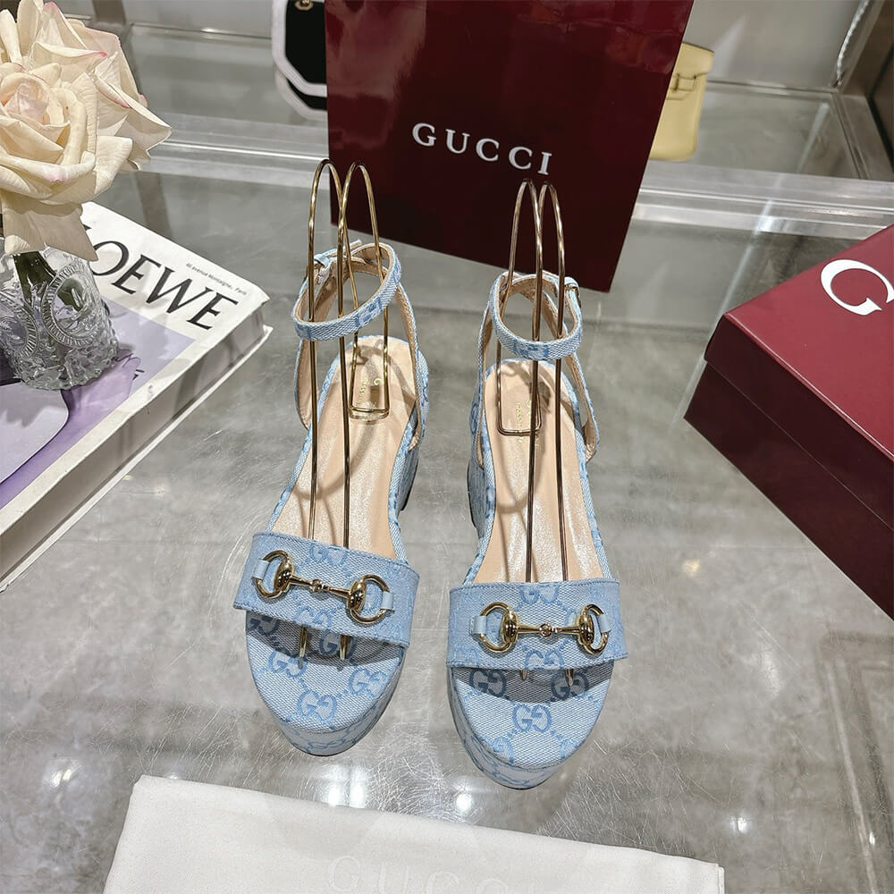 Gvc*1 Women’s Horsebit flatform sandal