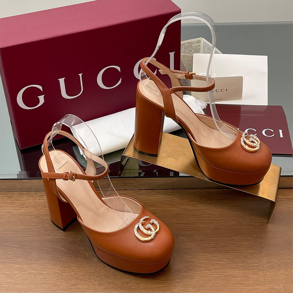 Gvc*1 Women’s platform pump with Double G