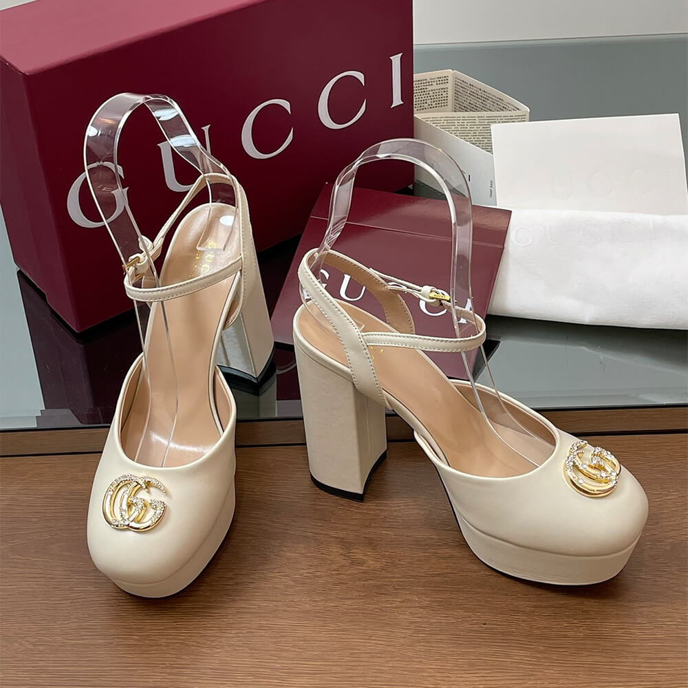 Gvc*1 Women’s platform pump with Double G