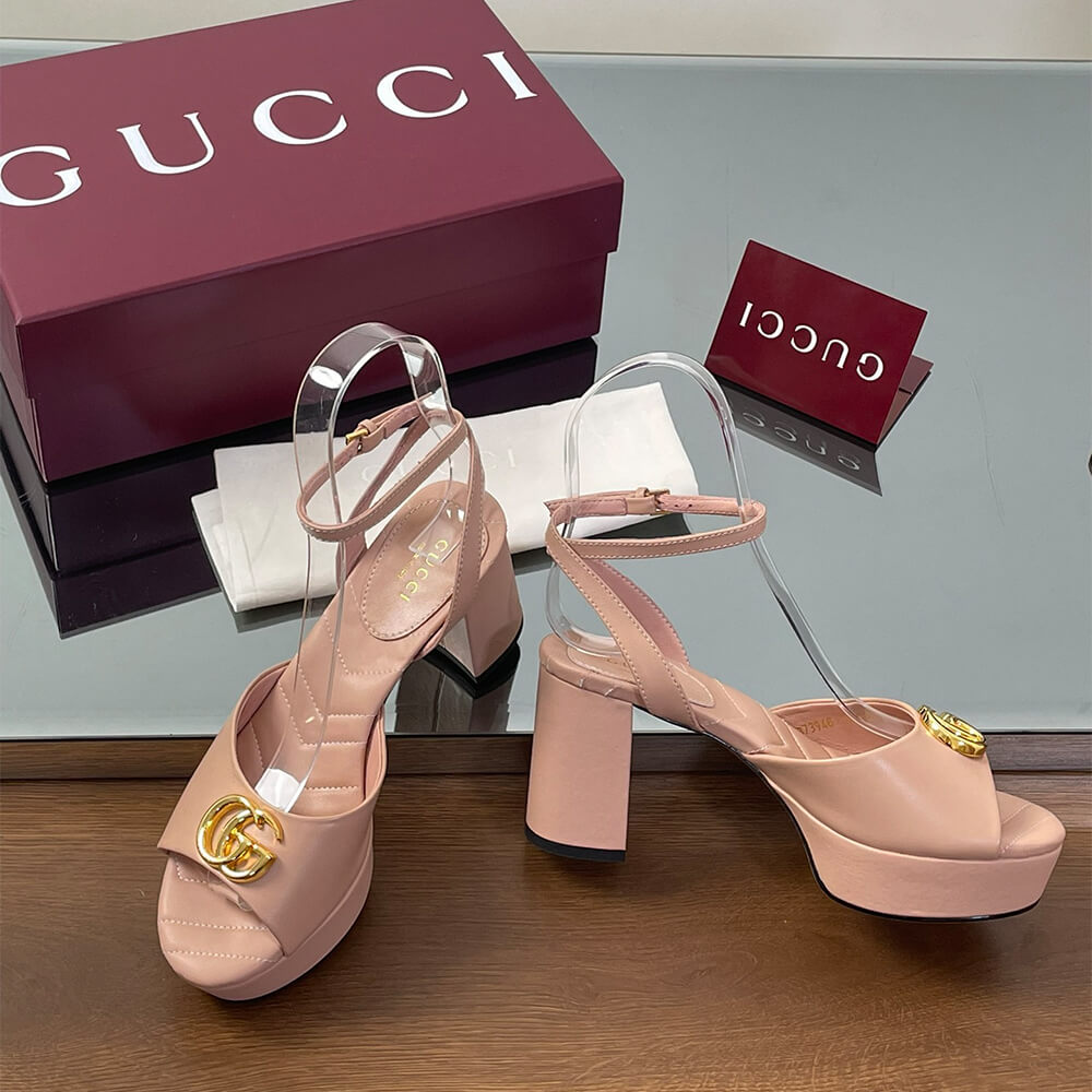 Gvc*1 Women’s platform sandal with Double G