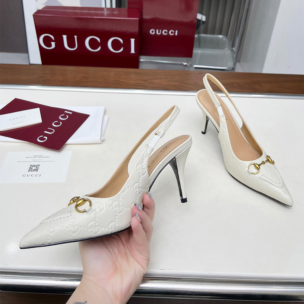 Gvc*1 Women’s slingback pump with Horsebit