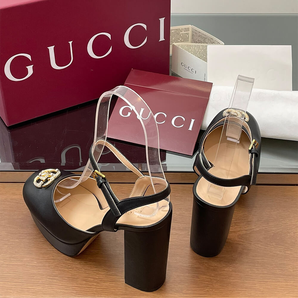 Gvc*1 Women’s platform pump with Double G