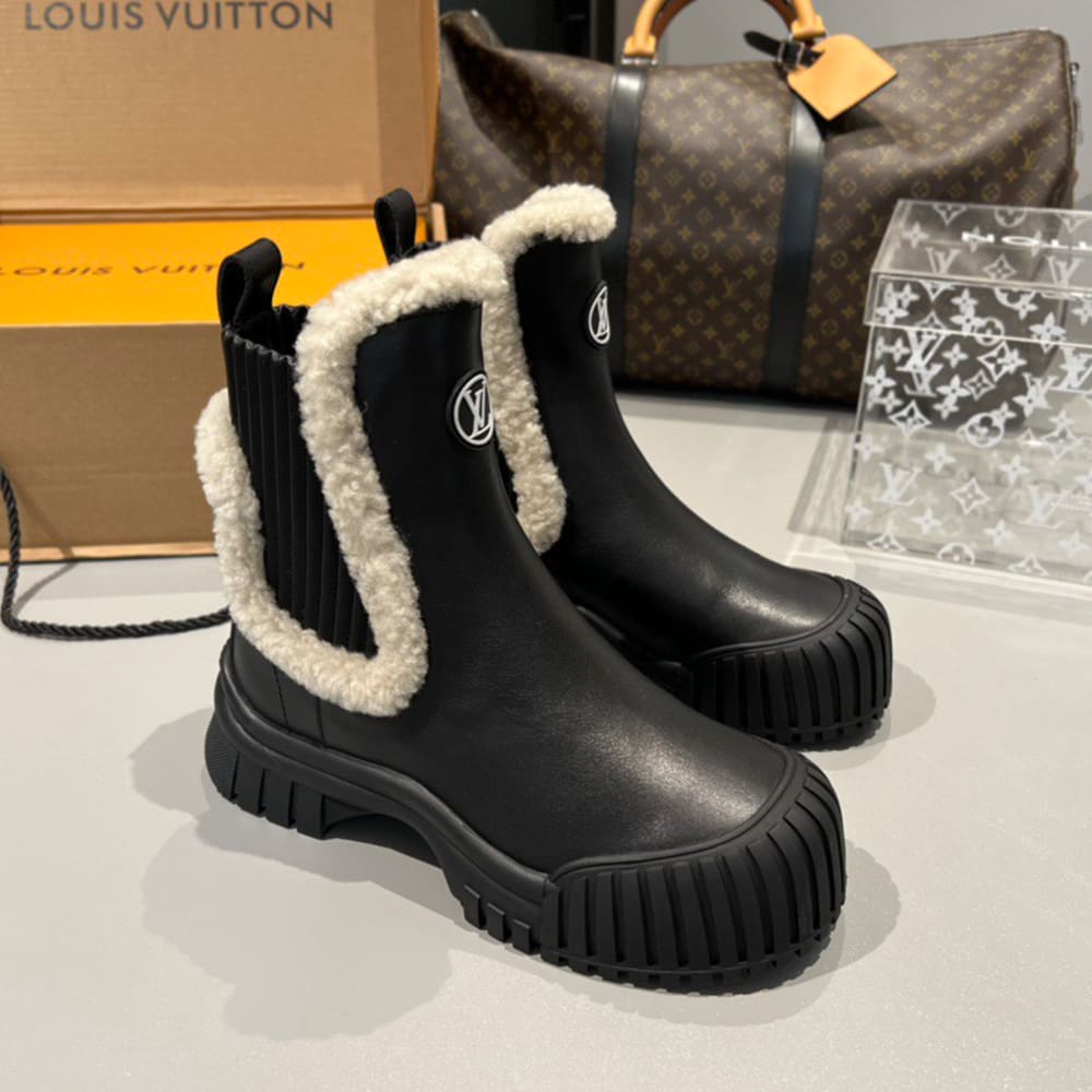 LV Ruby Flat Ankle Boot