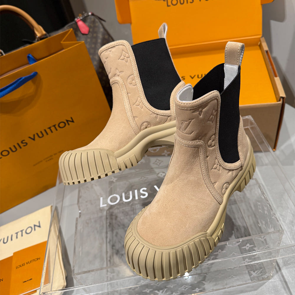 LV Ruby Flat Ankle Boot