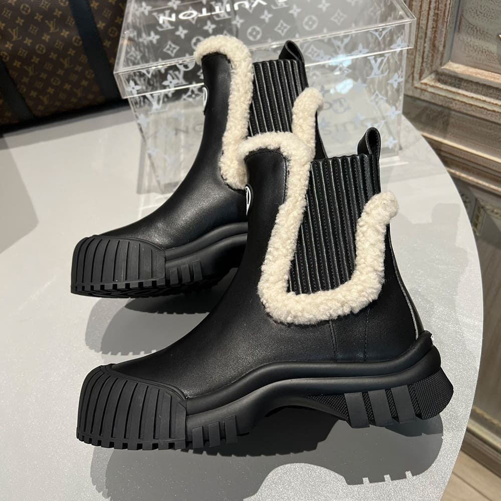 LV Ruby Flat Ankle Boot