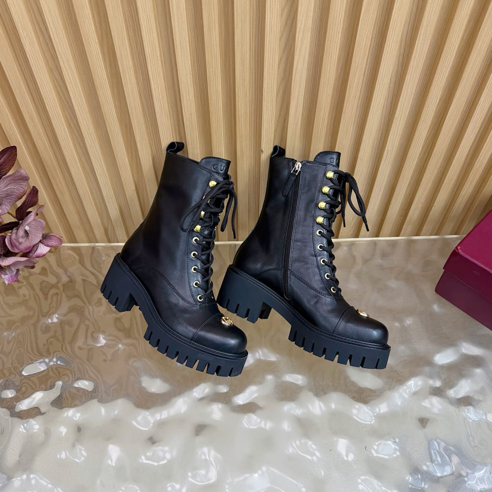 Gvc*1 Women’s lace-up ankle boot with GG