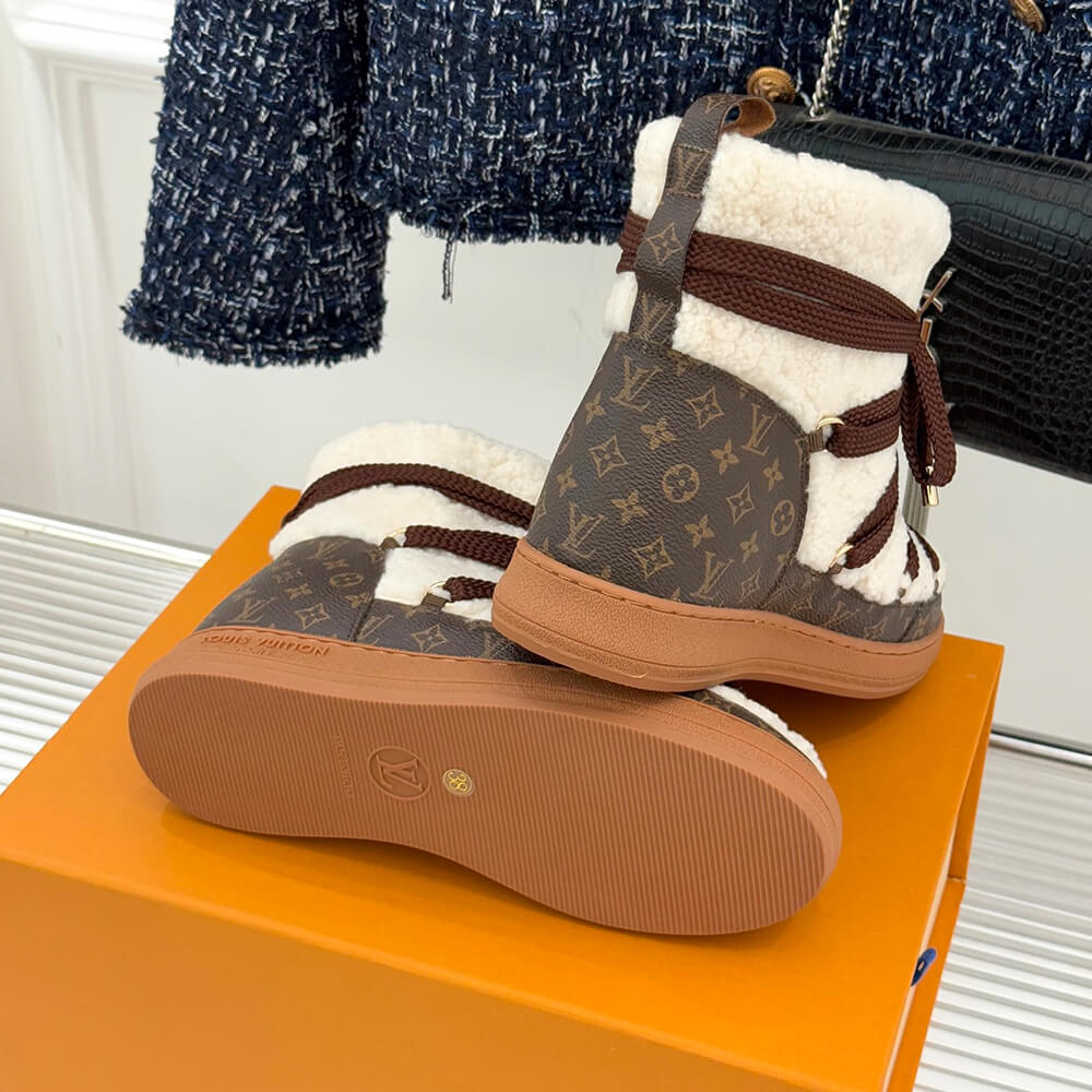 LV Cloud Lace-Up Ankle Boot Sneaker