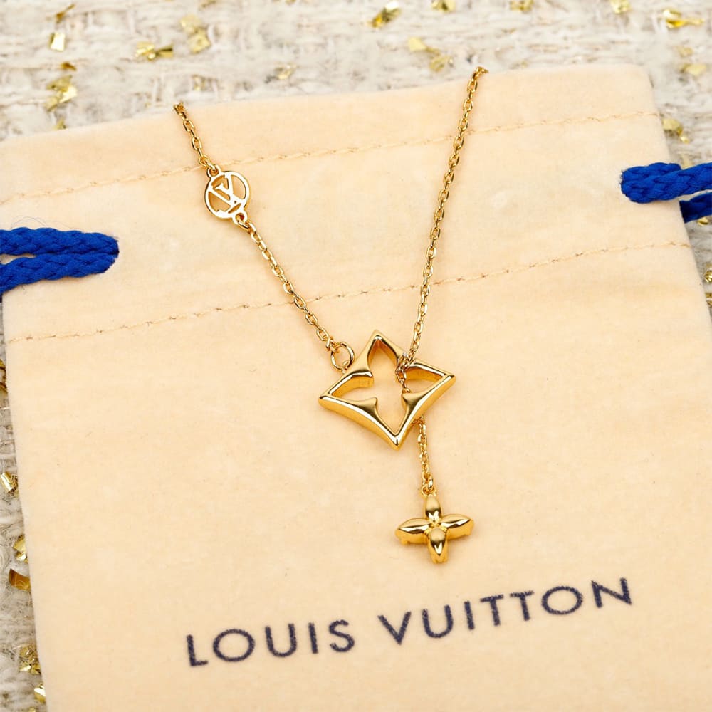 LV Flowergram Strass Necklace