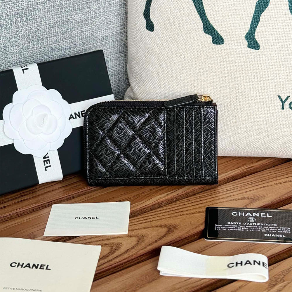 Classic Zipped Card Holder(HIGH-END GRADE)