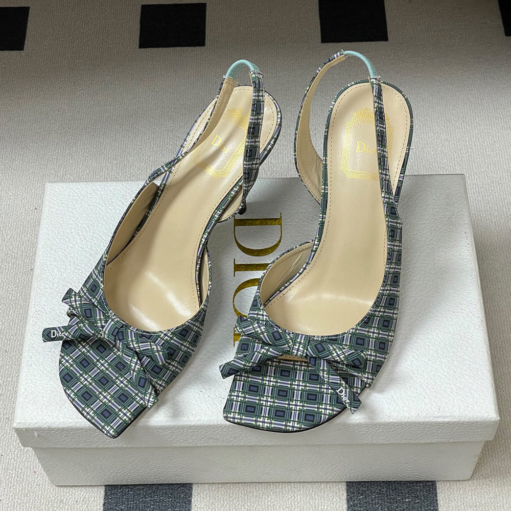 D10r Bow Heeled Slingback Sandal (EU SIZE 35-42)