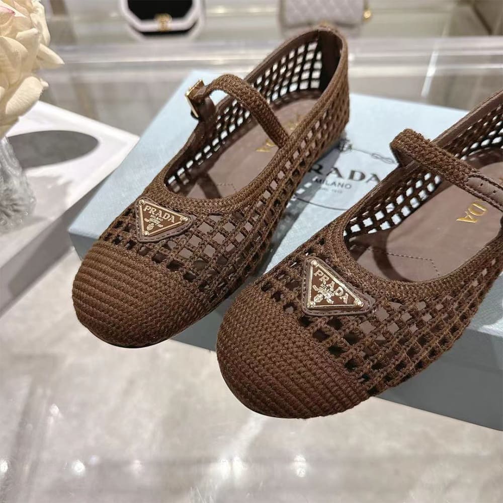 Pra*a Crochet ballerinas (EU SIZE 35-42)