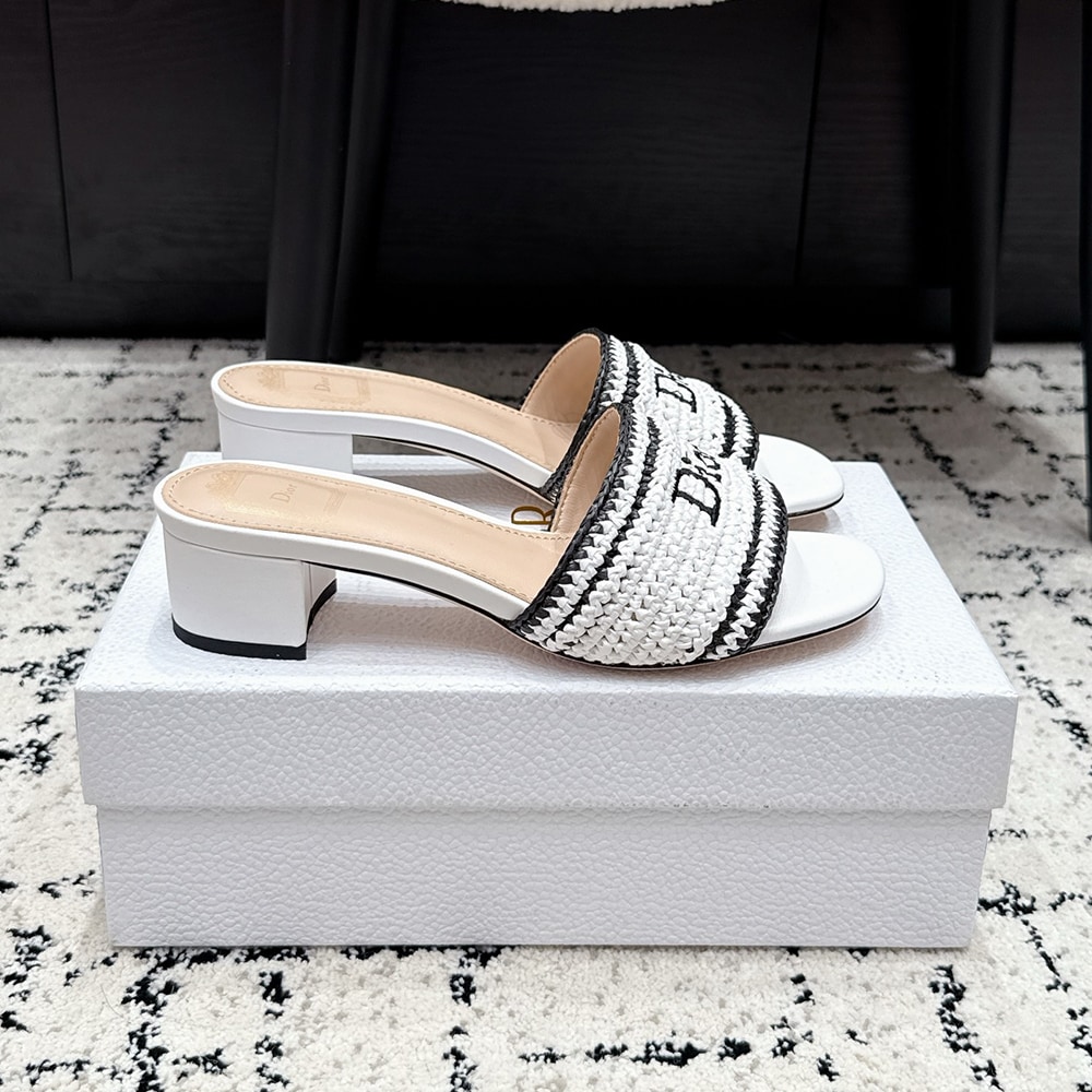 D10riviera D10r Woven Heeled Slide (EU SIZE 35-42)