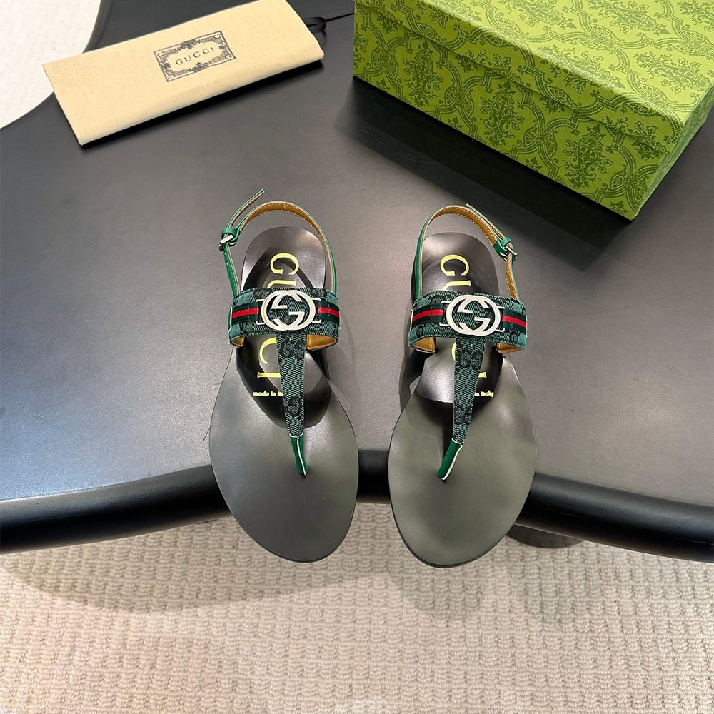 Gvc*1 Women’s Interlocking G Web sandal (EU SIZE 35-42)