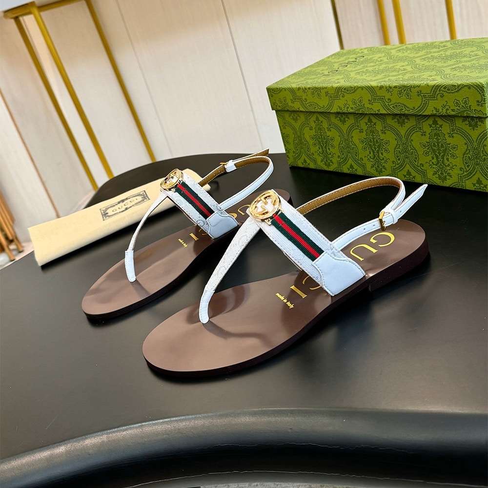 Gvc*1 Women’s Interlocking G Web sandal (EU SIZE 35-42)