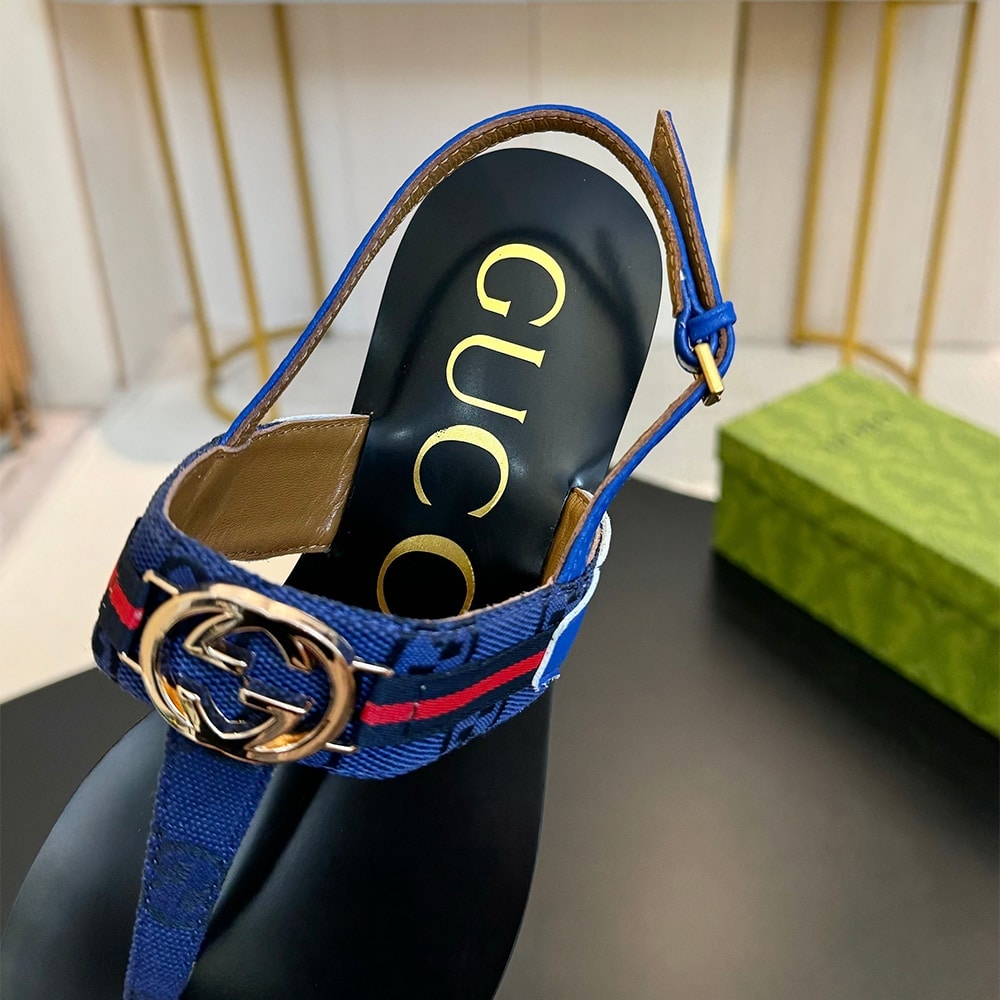 Gvc*1 Women’s Interlocking G Web sandal (EU SIZE 35-42)