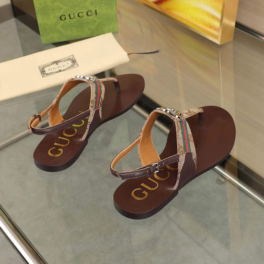 Gvc*1 Women’s Interlocking G Web sandal (EU SIZE 35-42)