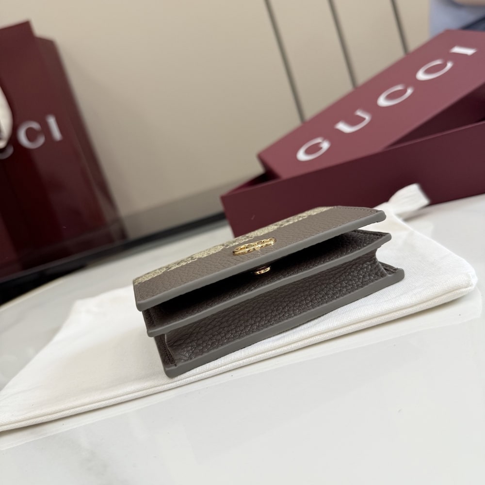 Gvc*1 Bi-color GG Marmont small wallet(HIGH-END GRADE)