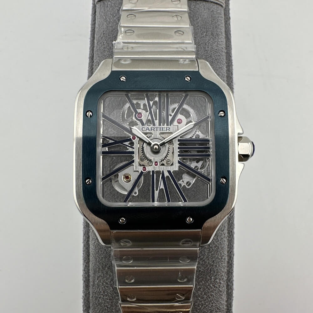 Ca*t1er Santos Skeleton Watch