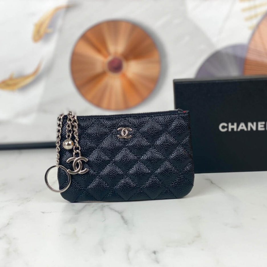 Ch**el Classic Small Zip Clutch