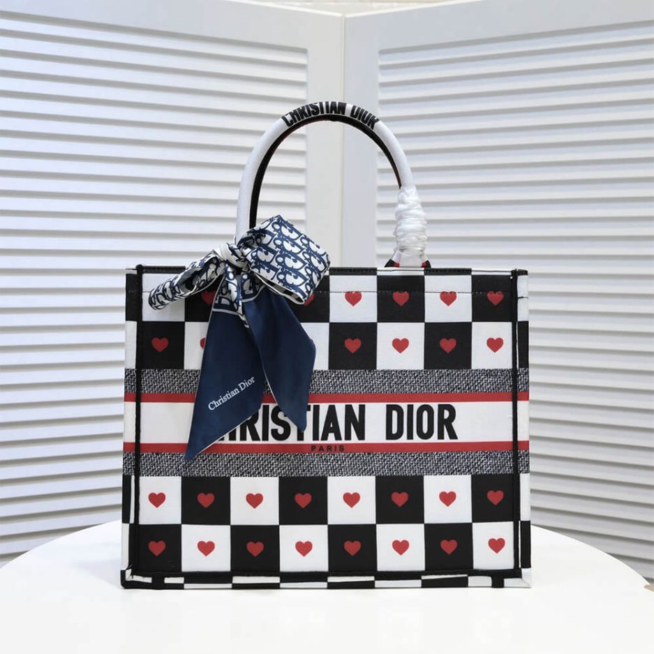MEDIUM D10rAMOUR D10r BOOK TOTE