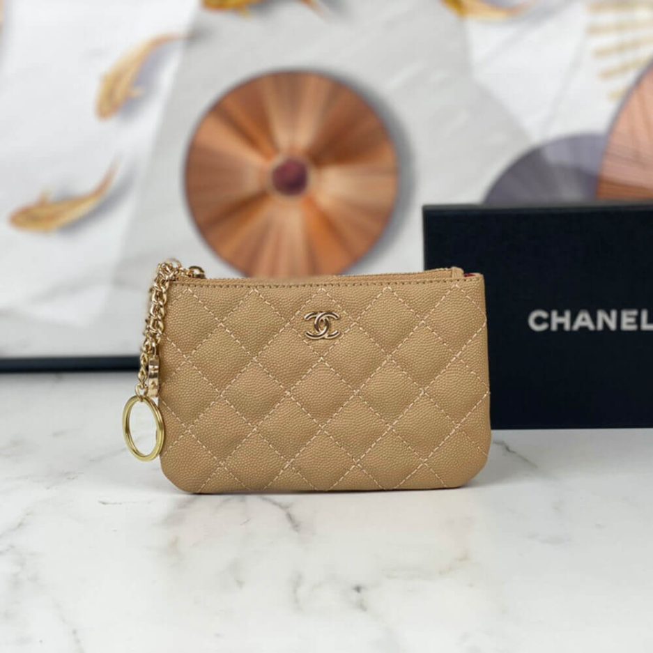 Ch**el Classic Small Zip Clutch