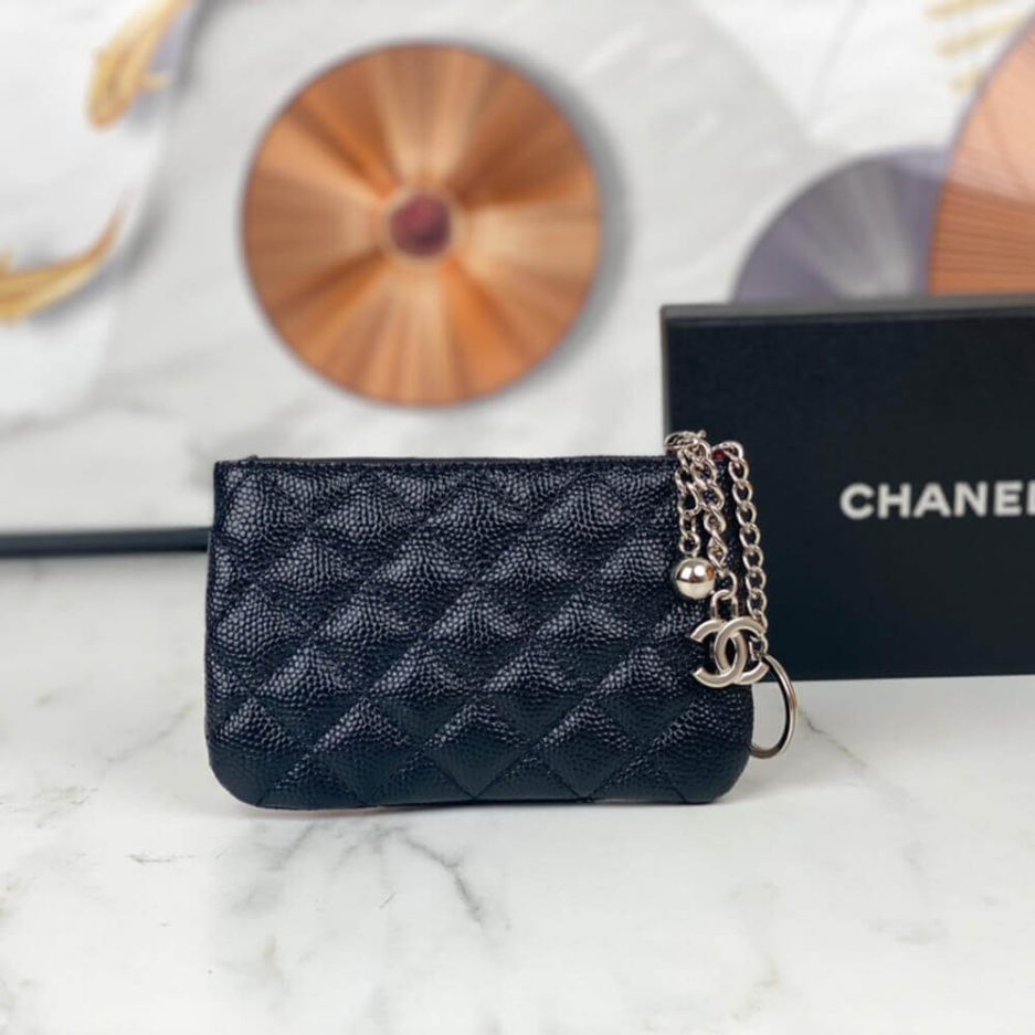 Ch**el Classic Small Zip Clutch
