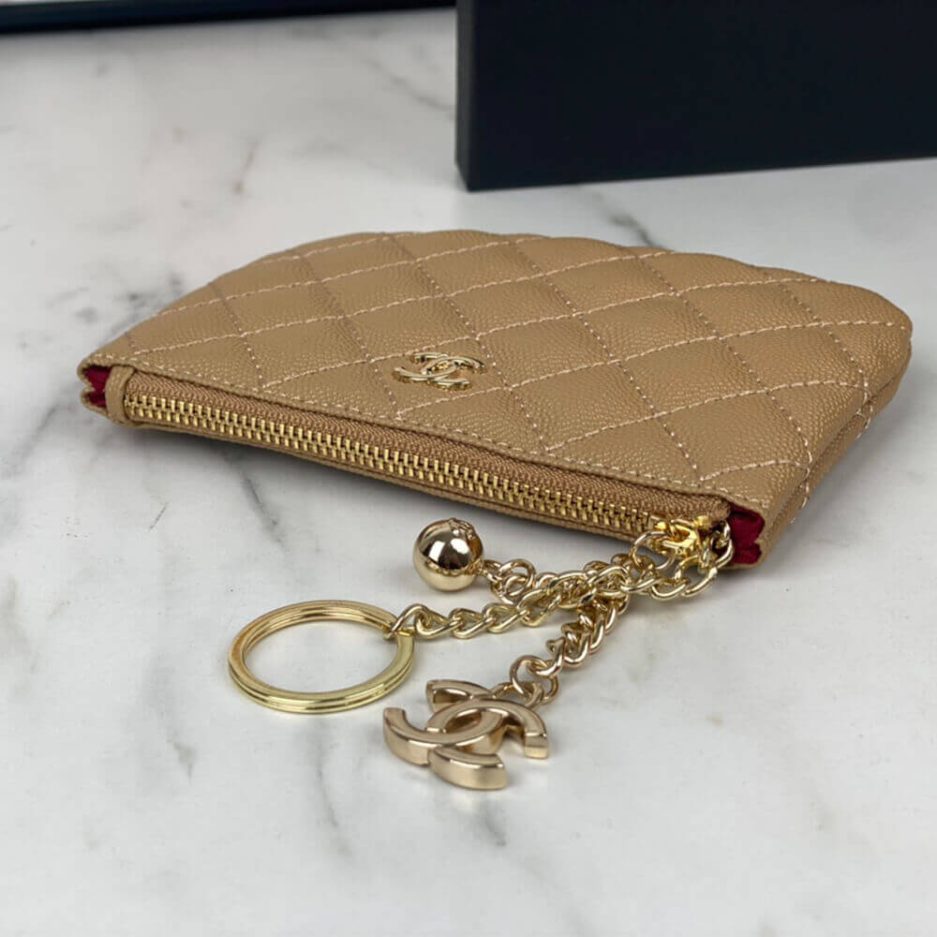 Ch**el Classic Small Zip Clutch