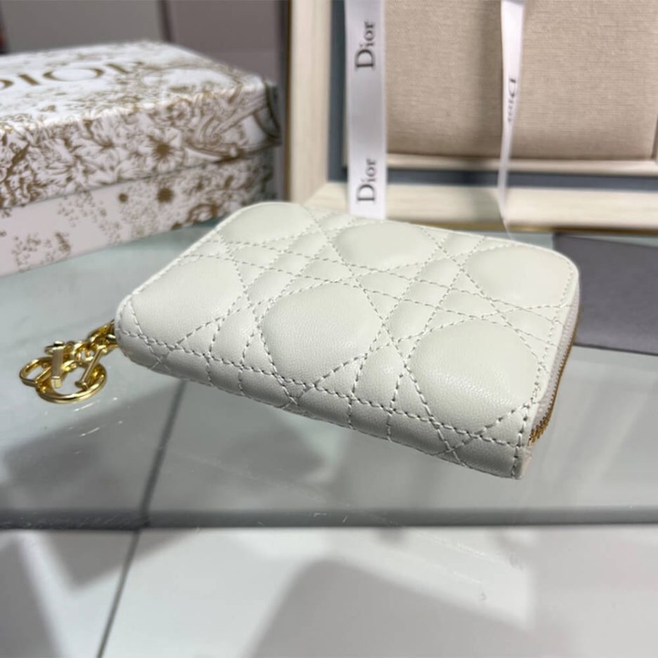 Lady D10r Voyageur Small Coin Purse