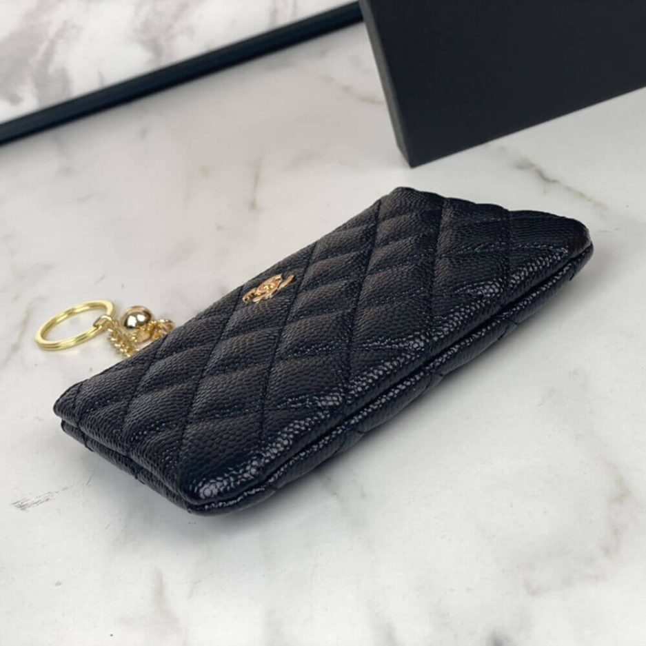 Ch**el Classic Small Zip Clutch